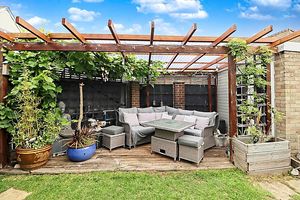 Rear Garden Seating Area- click for photo gallery